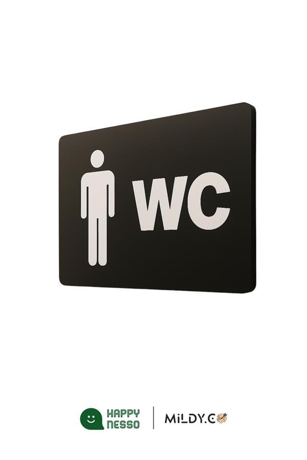 Bay WC Yönlendirme Tabelası