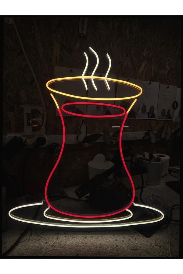 Çay Bardağı Neon Tabela