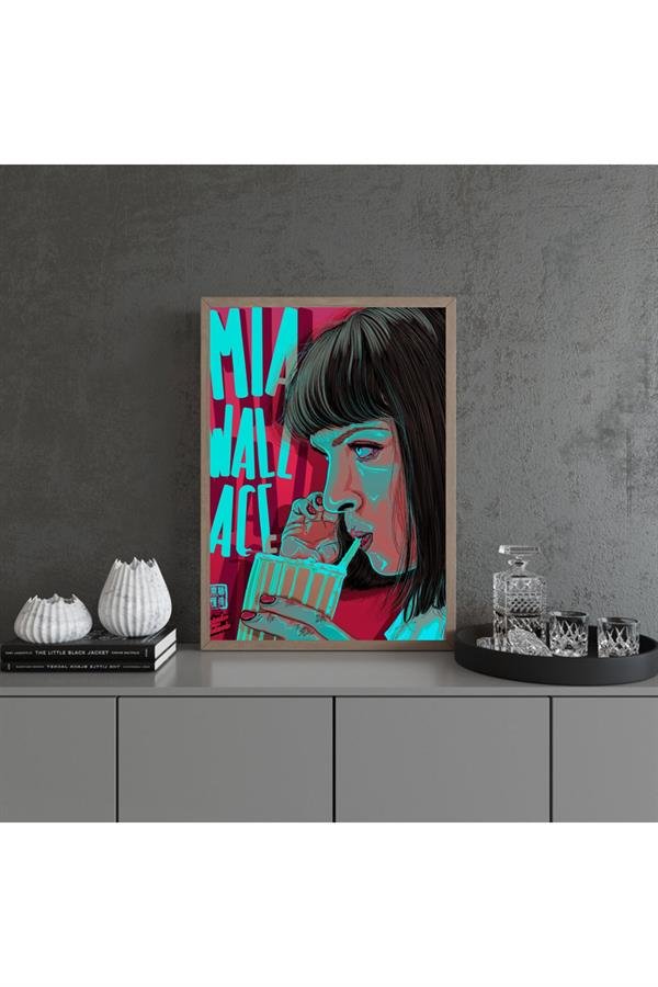Mia Wallace Kanvas Tablo
