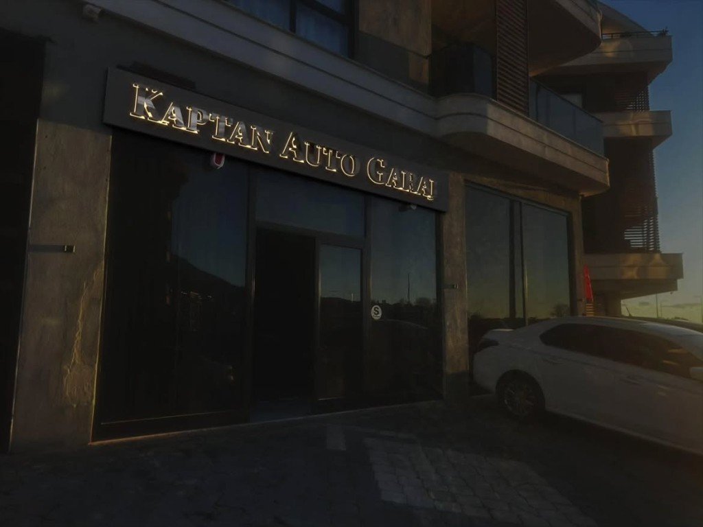 Kaptan Auto Garaj Kutu Harf