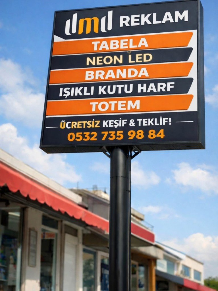 Global Reklam Kurumsal Totem